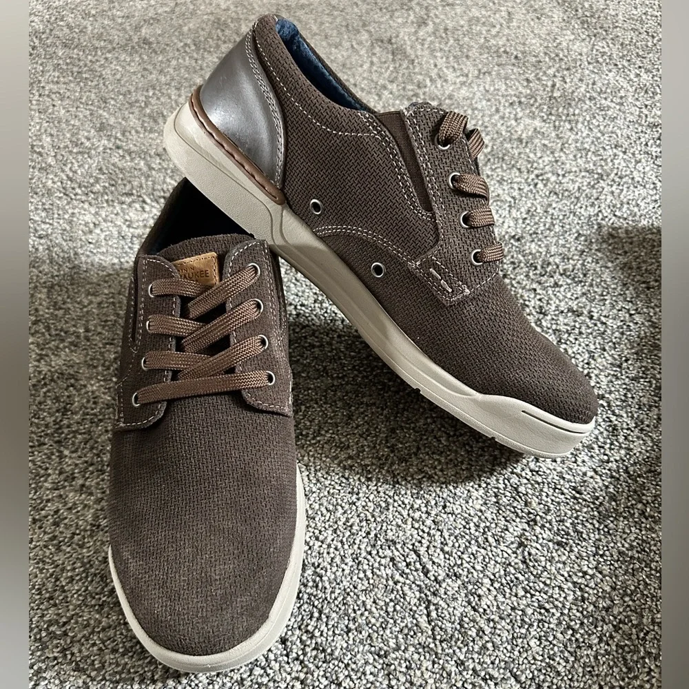 Nunn Bush KORE TOUR 2.0 MEN’S PLAIN TOE OXFORD 9.5 WIDE PRE-LOVED